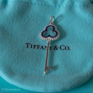 Authentic Tiffany & Co. Key pendant